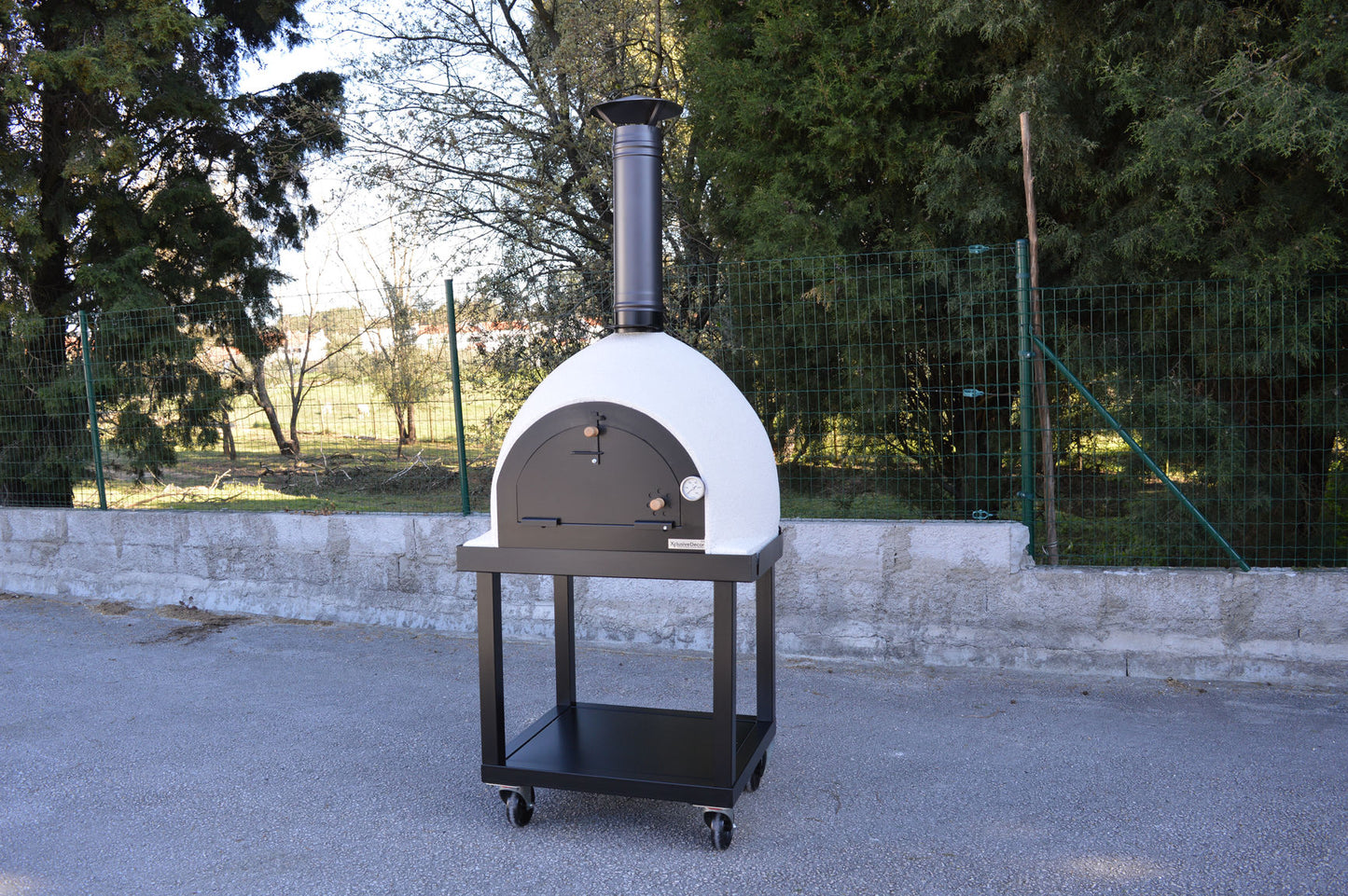 Portable Royal Wood Fired Pizza Oven by Xclusive Decor